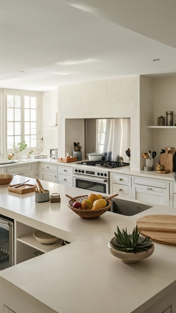 24 Tiny Kitchen Ideas That Make Small Spaces Feel Big and Beautiful 15 Clutter-Free Countertops kitchen