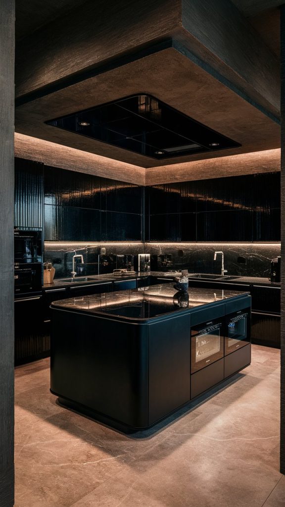 25 Black Kitchen Ideas That Look Bold, Modern & Luxurious