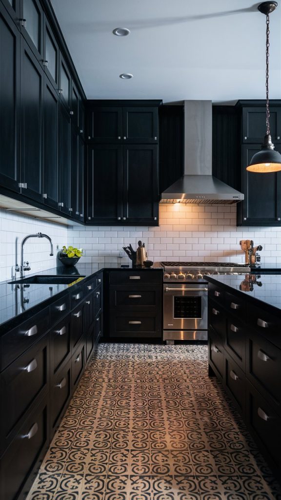 25 Black Kitchen Ideas That Look Bold, Modern & Luxurious