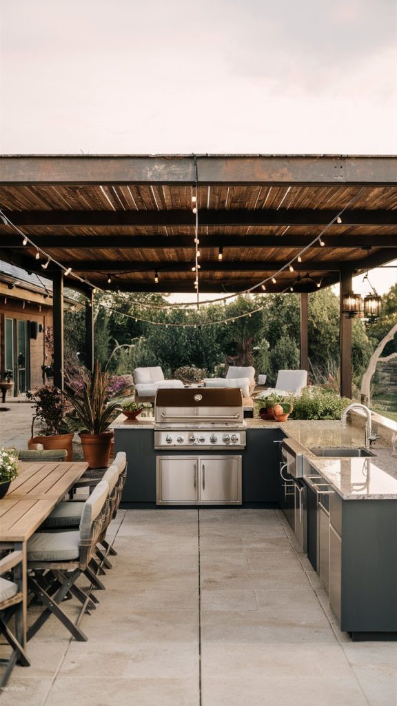 Open-Air Kitchen Design