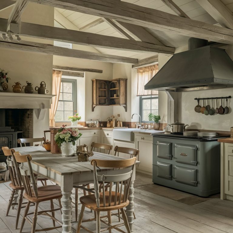 25 Farmhouse Kitchen Ideas That Feel Cozy, Rustic & Beautiful