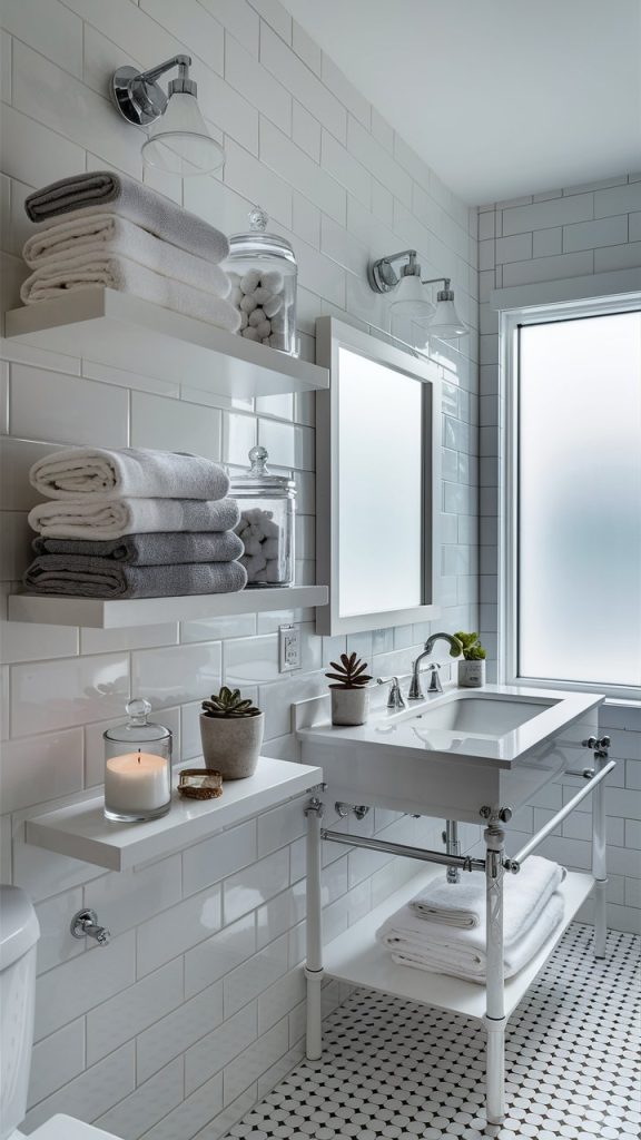19 White Bathroom Ideas 14 White bathroom Ideas