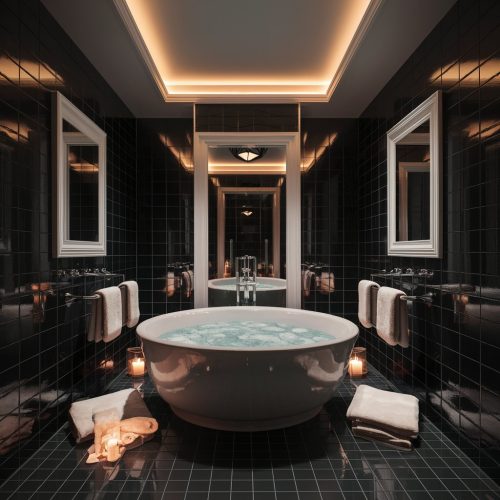 Dark Bathroom Ideas