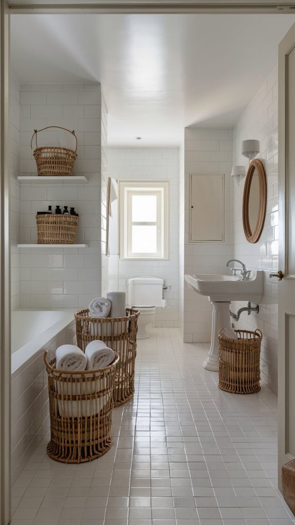 19 White Bathroom Ideas 19 White bathroom Ideas