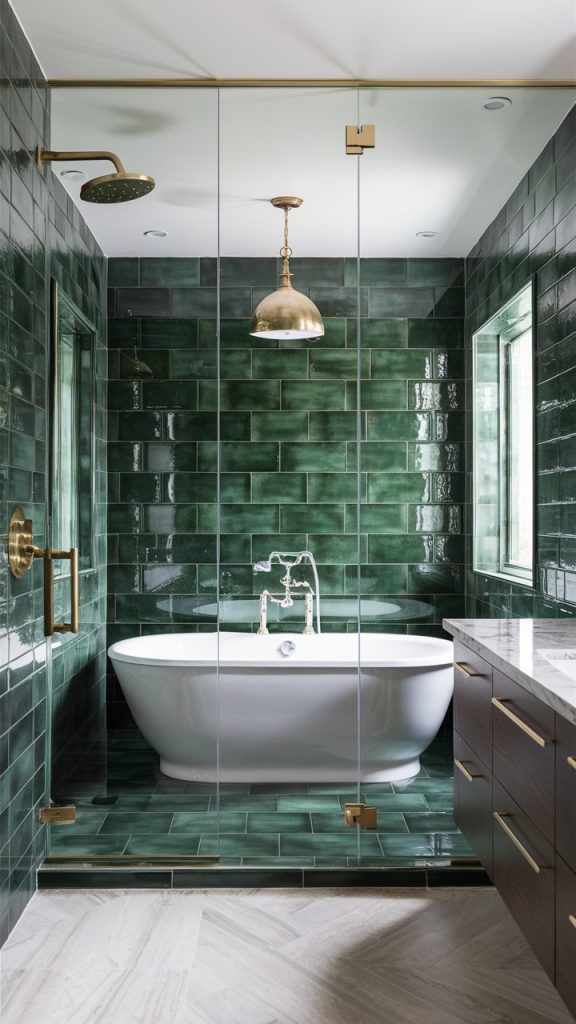 Green Bathroom Ideas