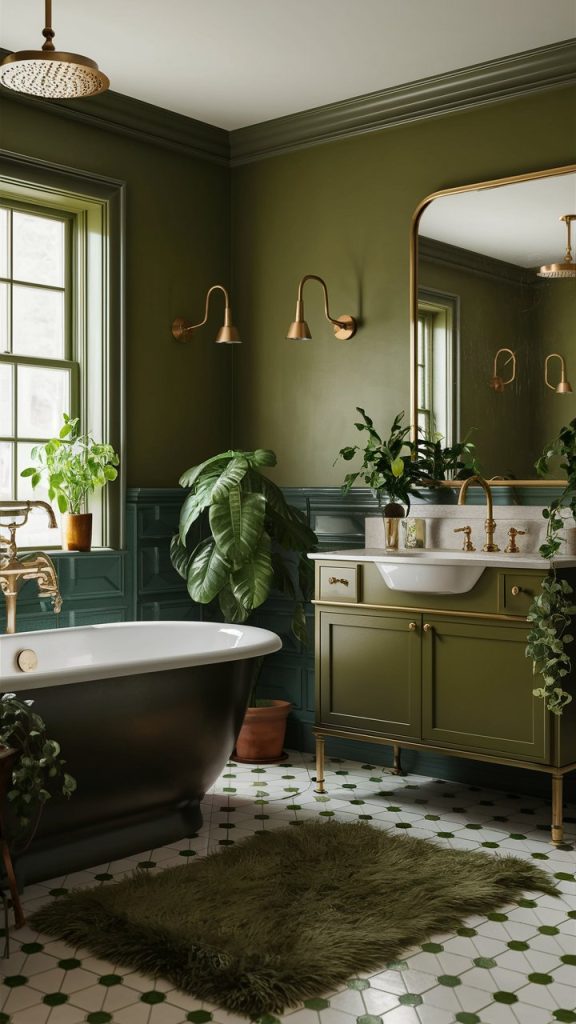 Green Bathroom Ideas