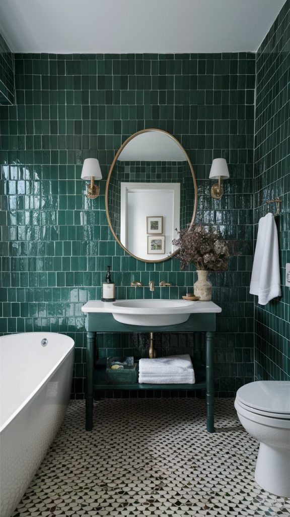 Green Bathroom Ideas