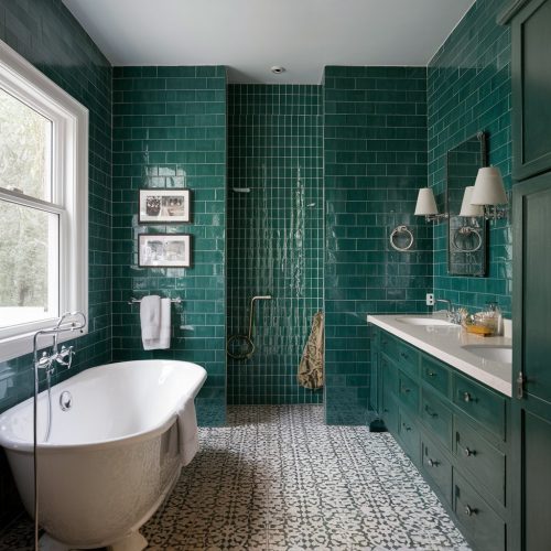 Green Bathroom Ideas
