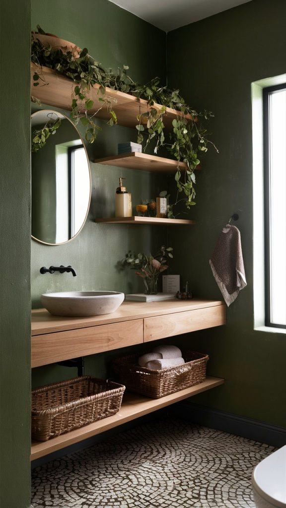 Green Bathroom Ideas