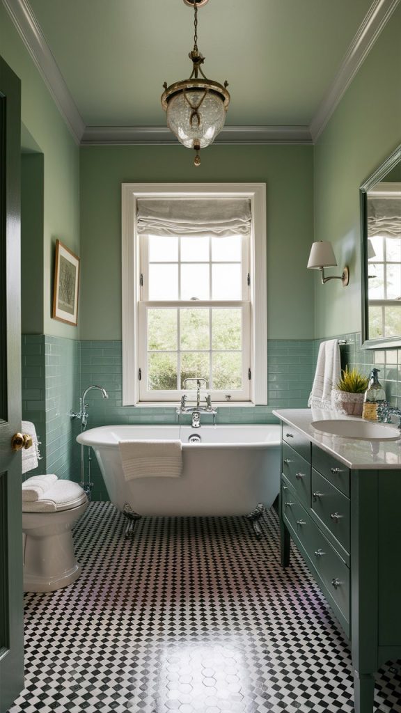 Green Bathroom Ideas
