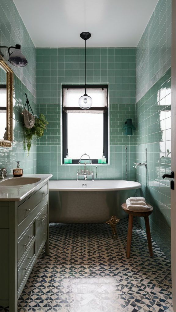 Green Bathroom Ideas