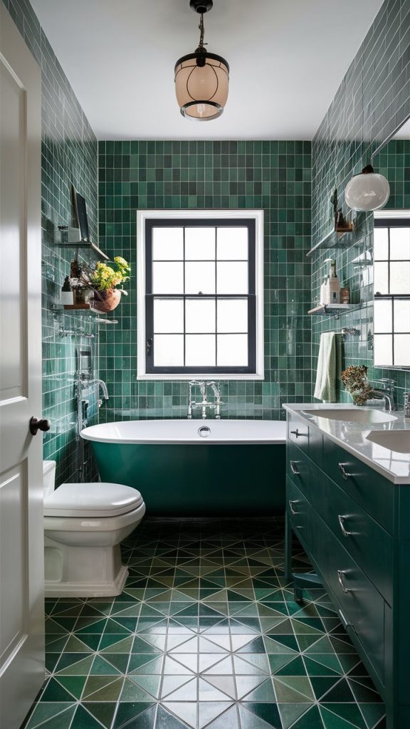 Green Bathroom Ideas