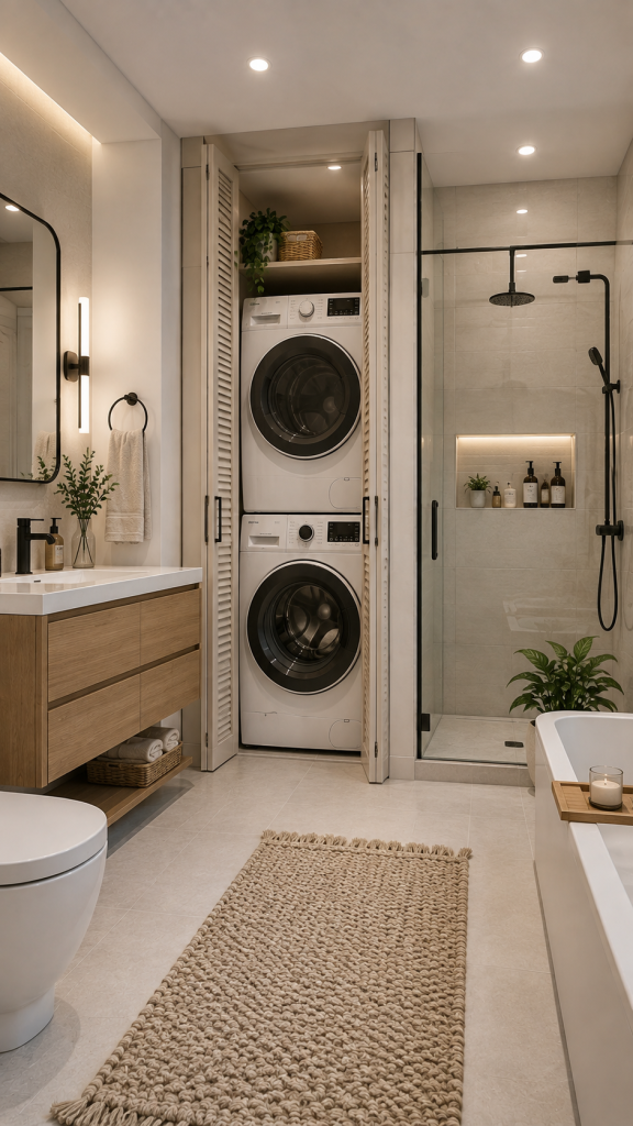 Bathroom Ideas with Washing Machine