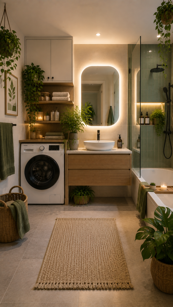 Bathroom Ideas with Washing Machine