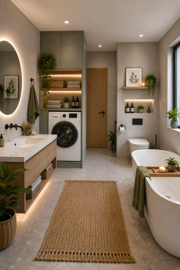 Bathroom Ideas with Washing Machine