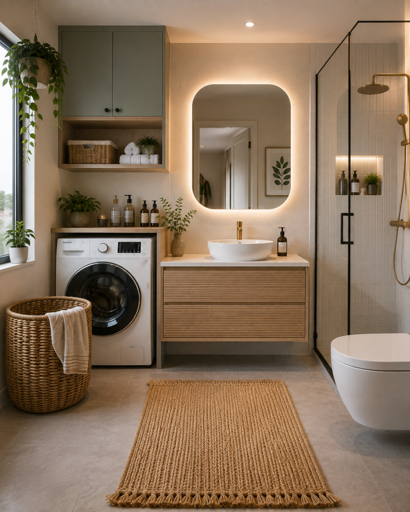 Bathroom Ideas with Washing Machine