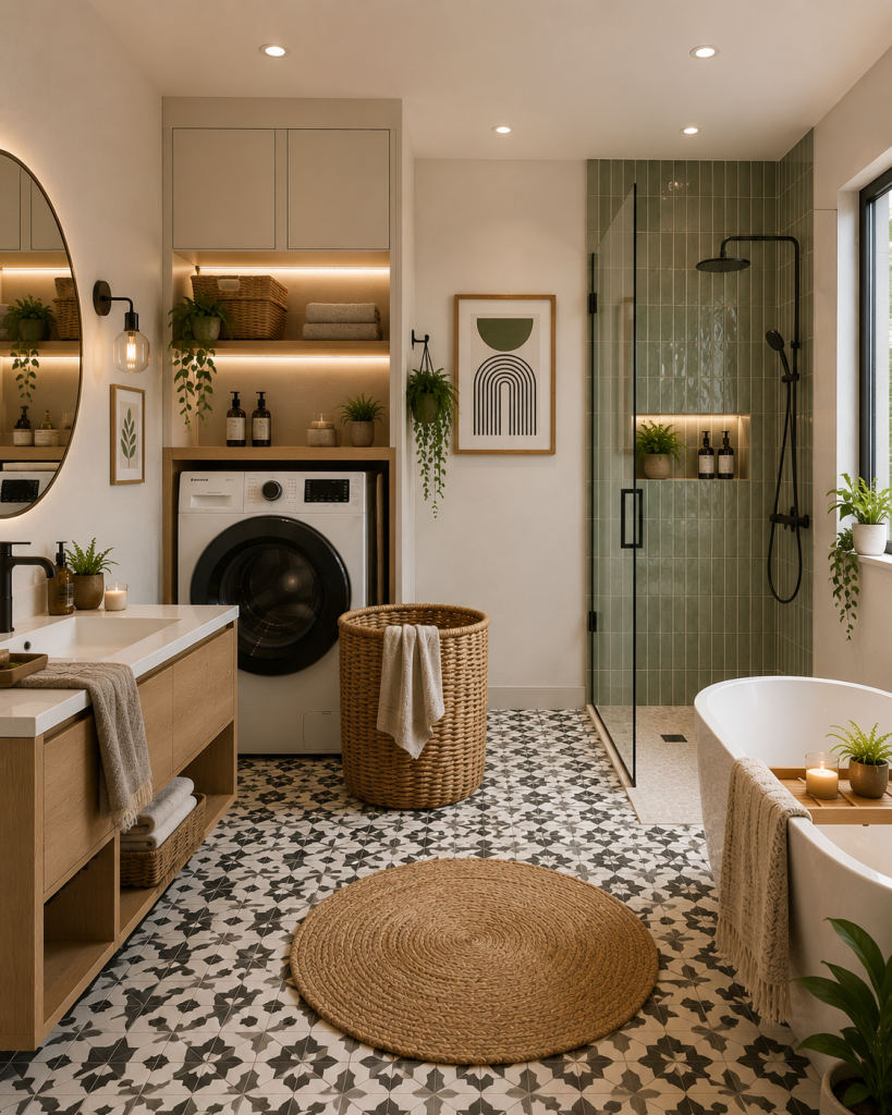 Bathroom Ideas with Washing Machine