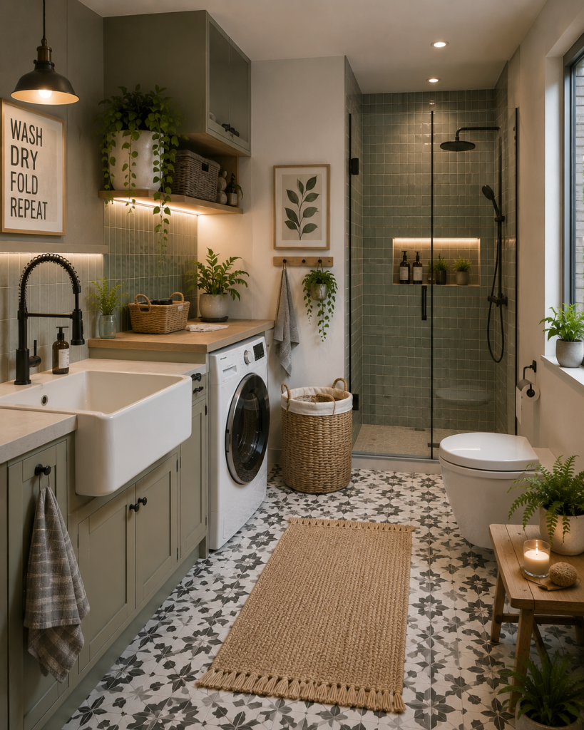 Bathroom Ideas with Washing Machine