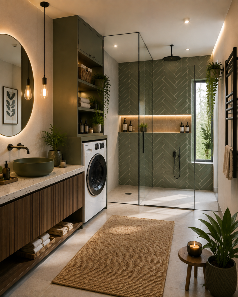 Bathroom Ideas with Washing Machine