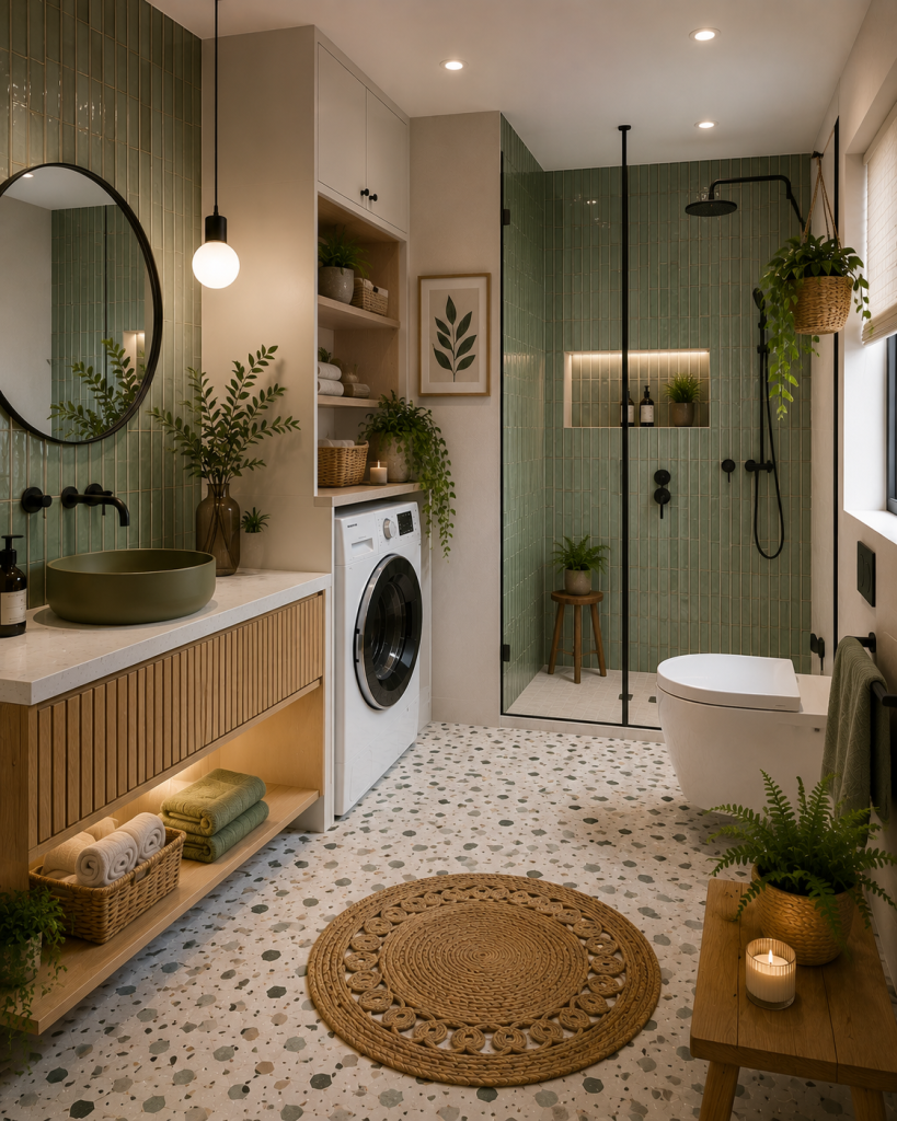 Bathroom Ideas with Washing Machine
