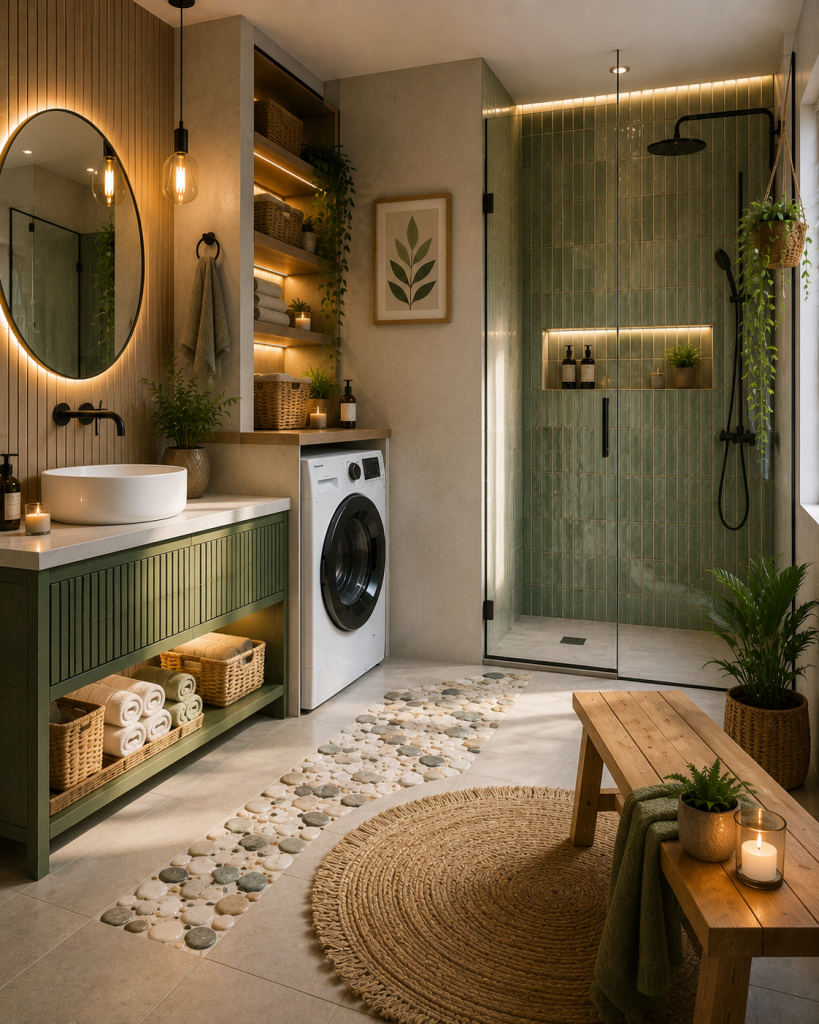 Bathroom Ideas with Washing Machine
