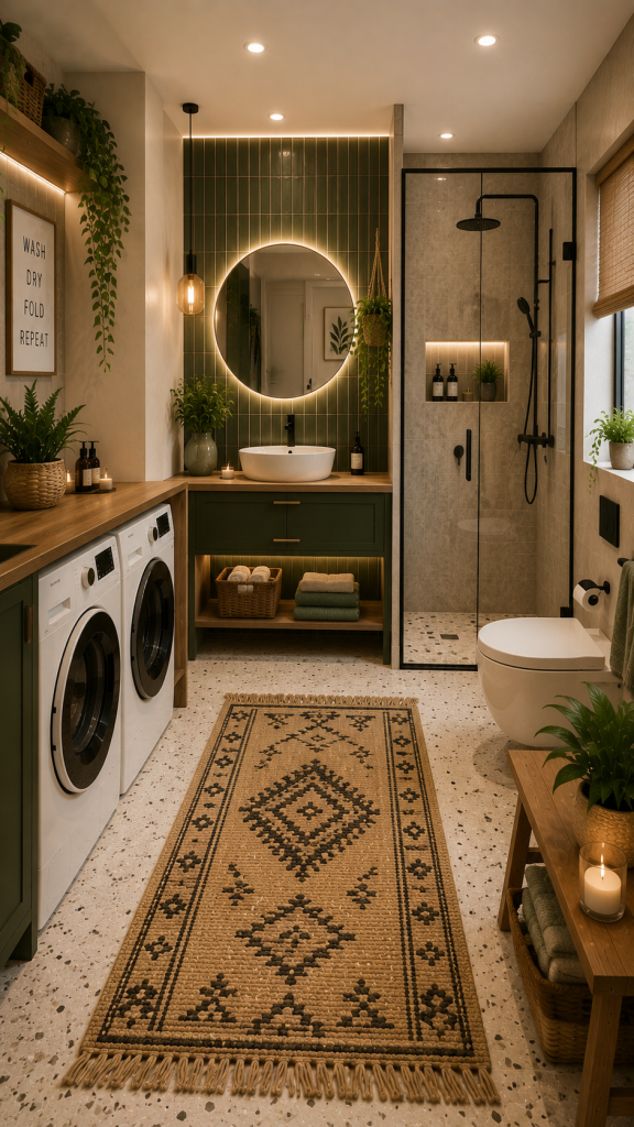 Bathroom Ideas with Washing Machine