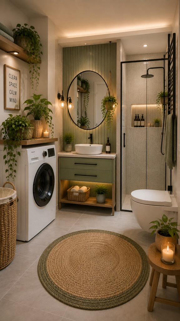 Bathroom Ideas with Washing Machine